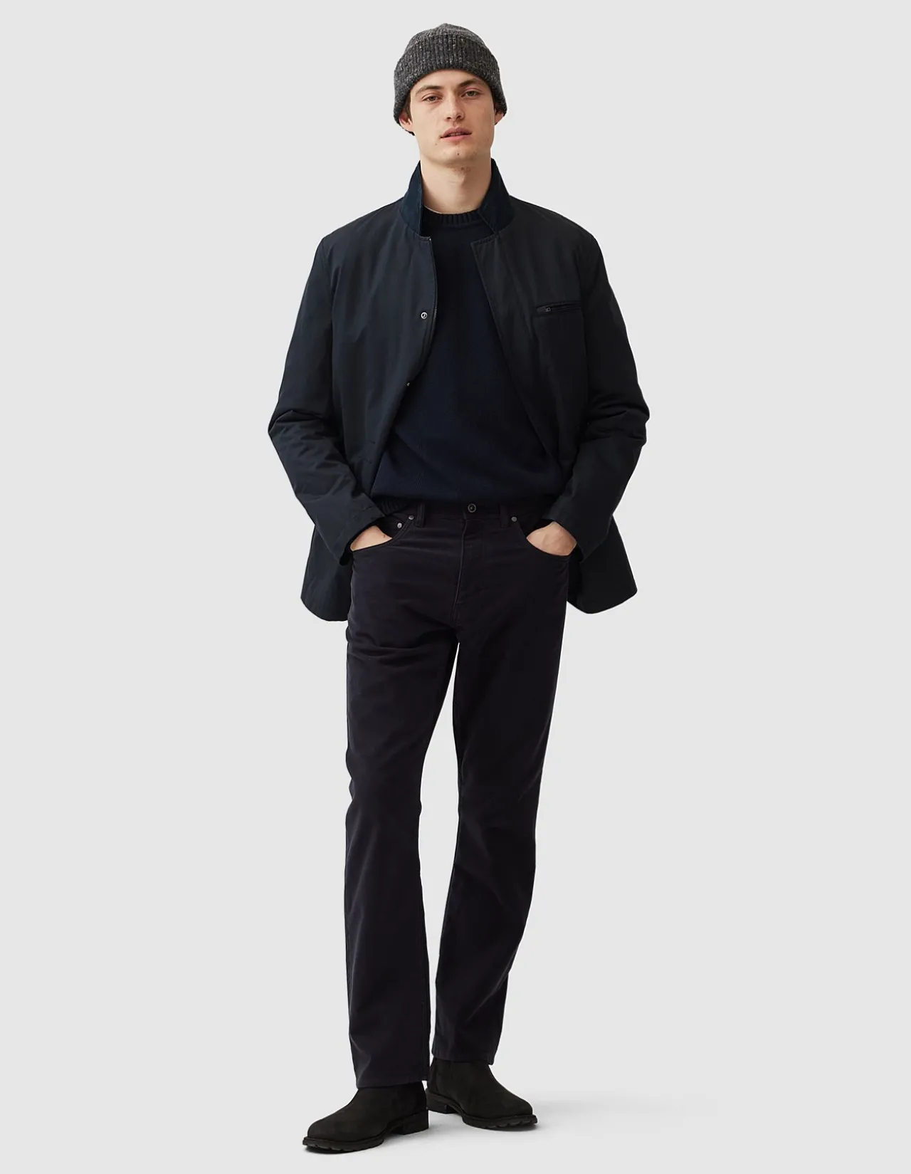 Barters Relaxed Stretch Long Leg Jeans