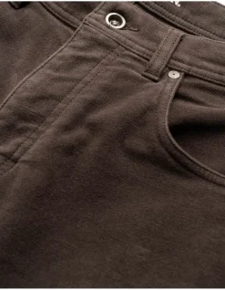 Barters Relaxed Stretch Moleskin Jean Short Leg