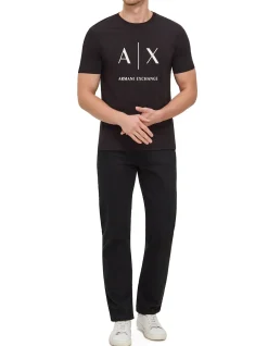 Basics Monogram Logo Regular Fit T Shirt