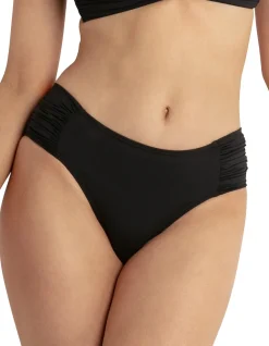 Basix Gathered Mid Rise Pant