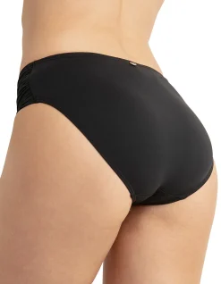 Basix Gathered Mid Rise Pant