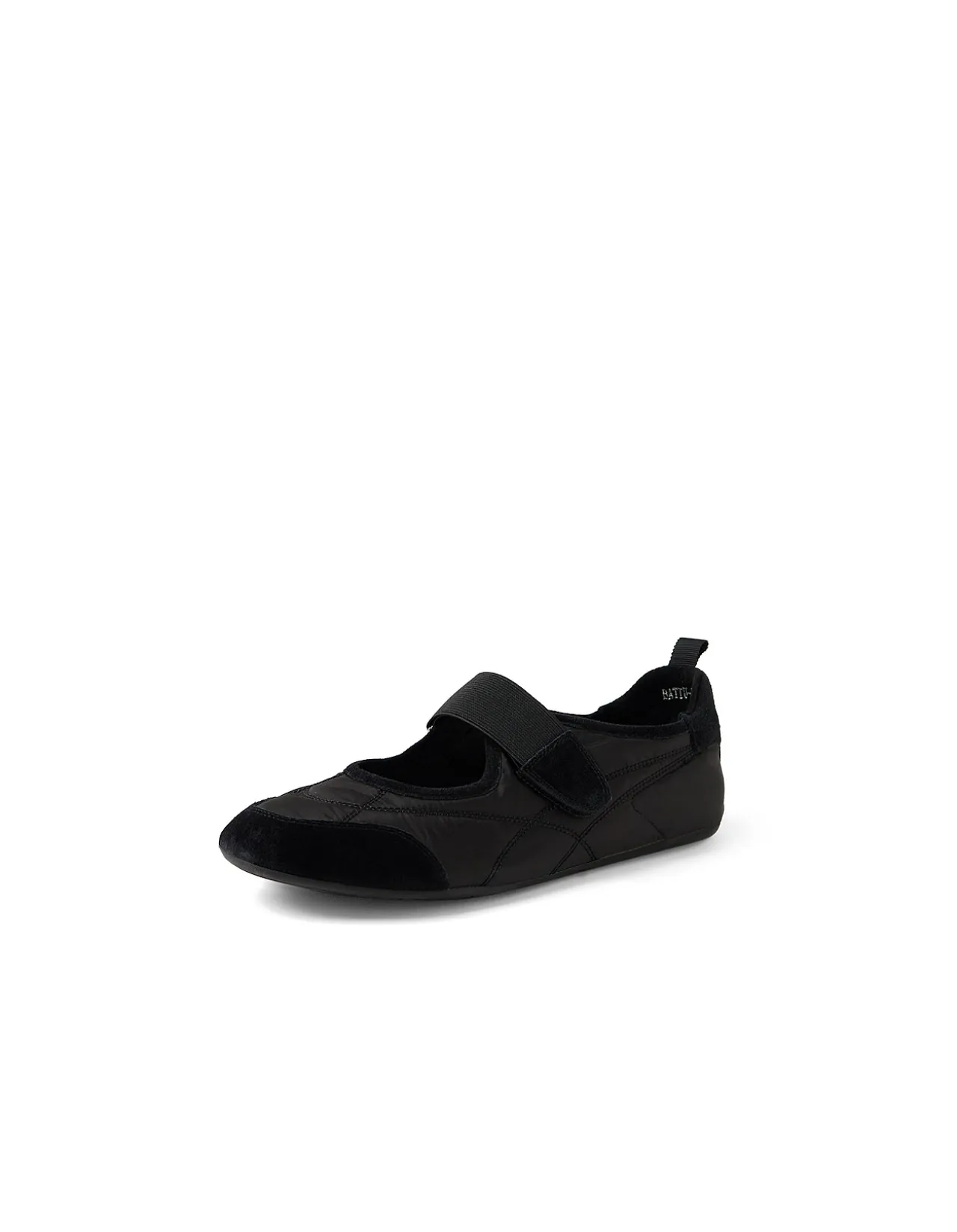 Battu Quilted Strap Ballet Flats