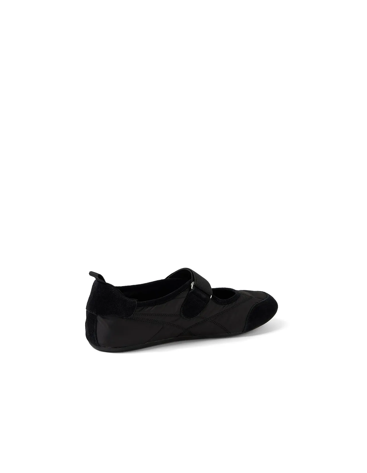 Battu Quilted Strap Ballet Flats