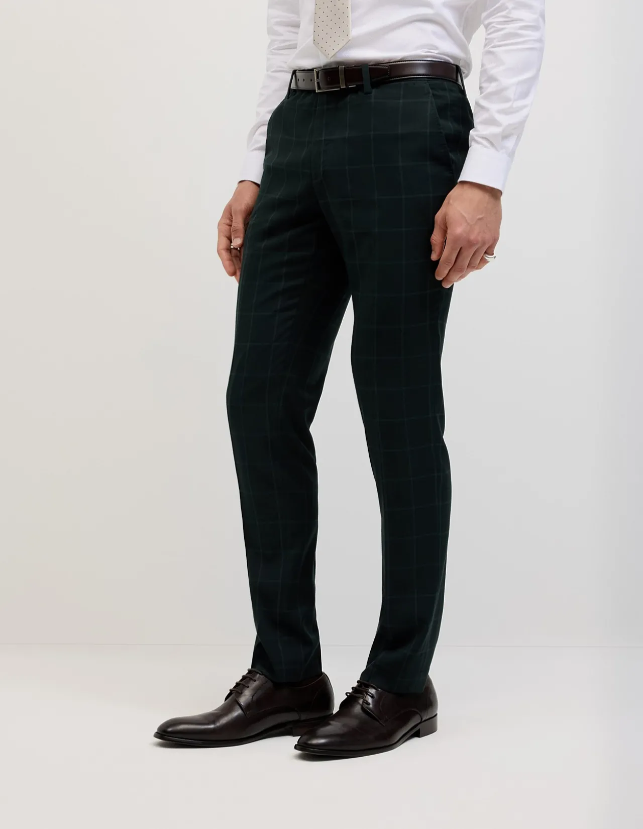 Baxter Windowpane Tailored Pant