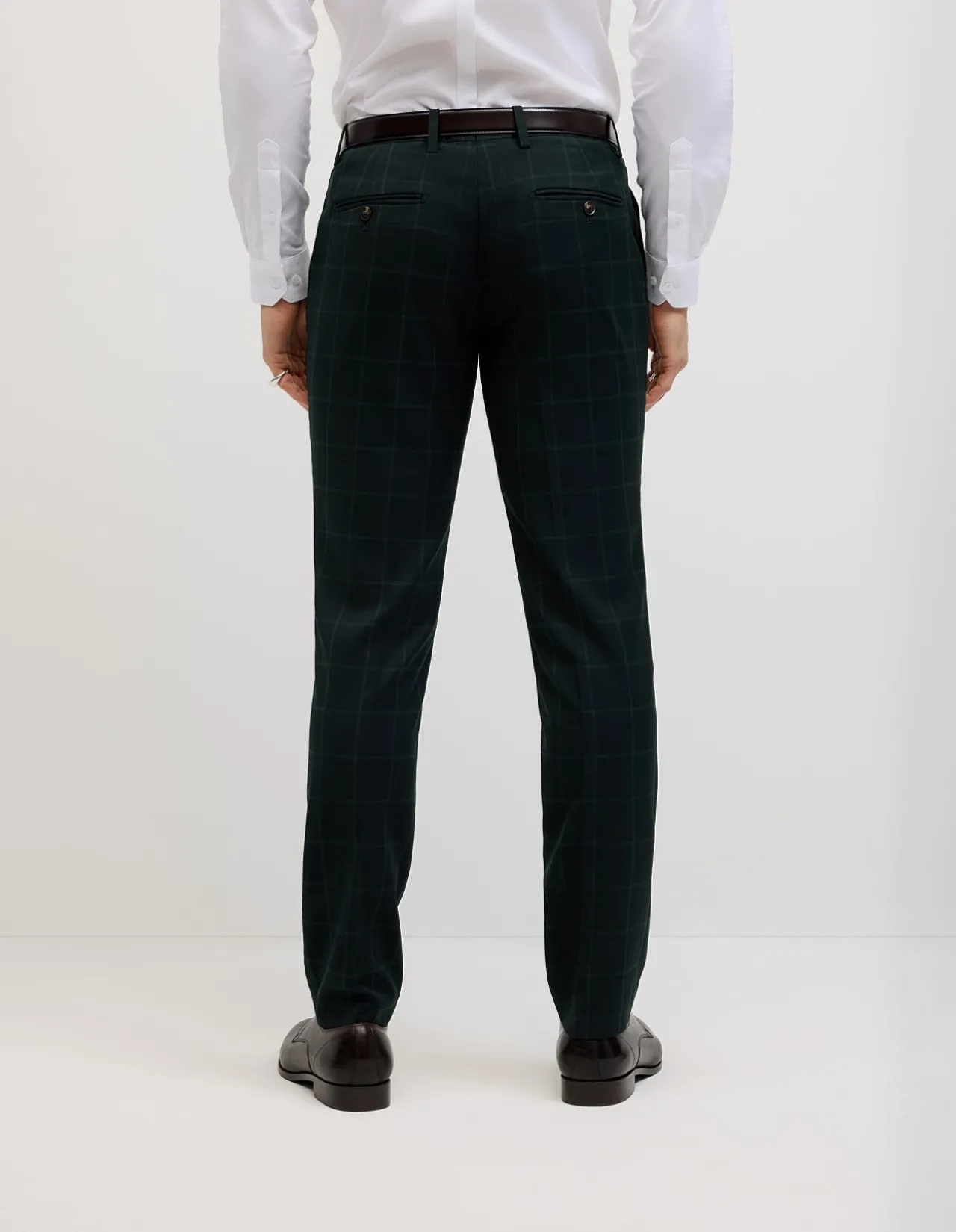 Baxter Windowpane Tailored Pant