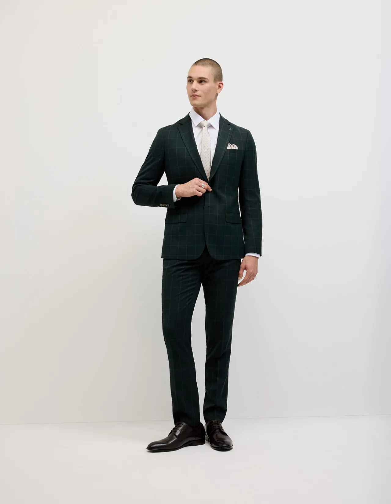 Baxter Windowpane Tailored Jacket