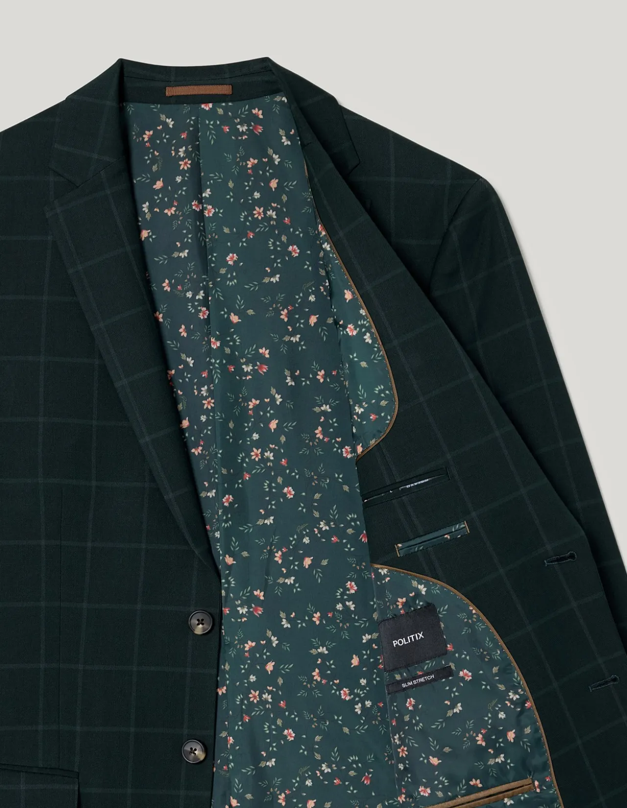 Baxter Windowpane Tailored Jacket