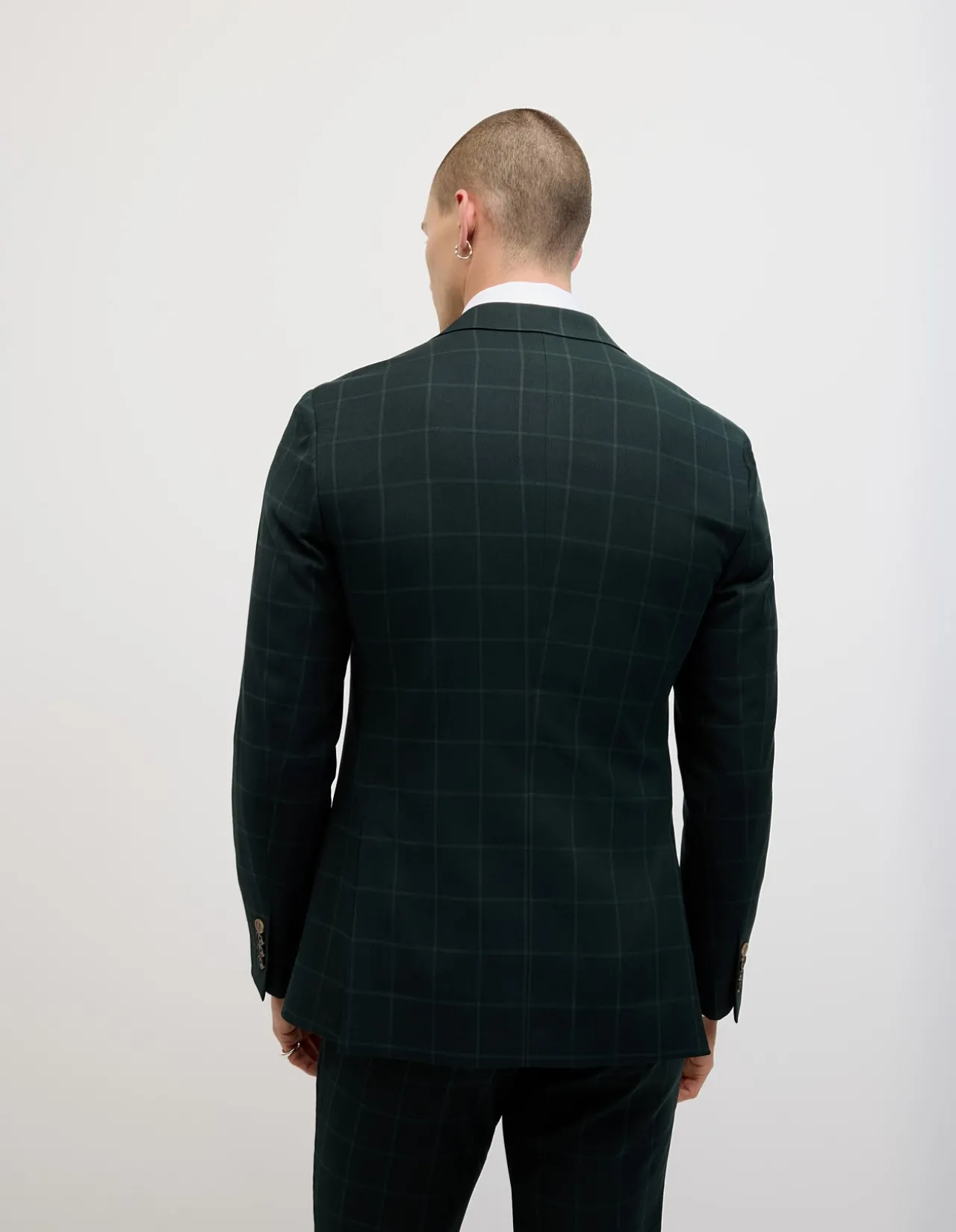Baxter Windowpane Tailored Jacket