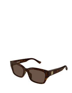 BB0480SK TORT RECTANGLE SUNGLASSES