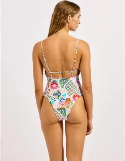 Beach Bohème V Neck One Piece