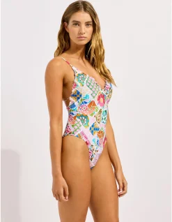 Beach Bohème V Neck One Piece