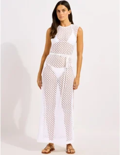 BEACH EDIT Lace Cover Up