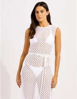BEACH EDIT Lace Cover Up