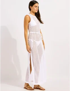 BEACH EDIT Lace Cover Up