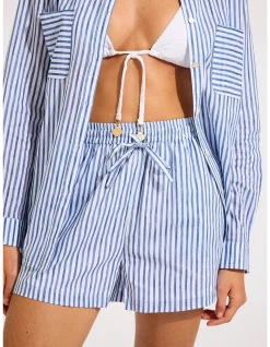 BEACH EDIT Stripe Beach Short