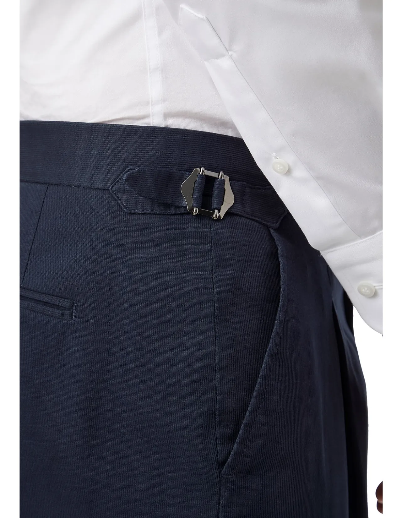 BEACHMERE RIBBED COTTON TROUSER