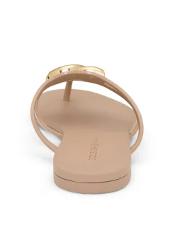 Beachwear Logo Hardware Thong Sandals