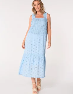 BEC DAISY EMBROIDERED SUNDRESS