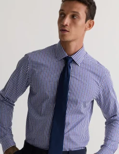 BECKTON SLIM FIT CHECKED SHIRT
