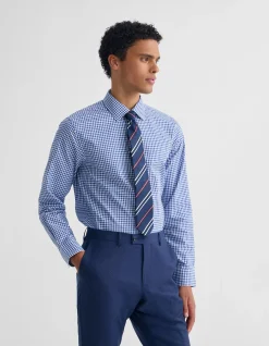 BECKTON SLIM FIT CHECKED SKIRT