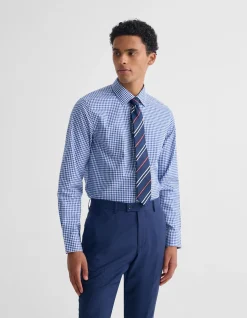 BECKTON SLIM FIT CHECKED SKIRT