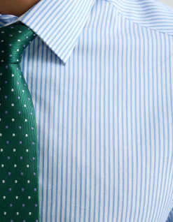 BECKTON STRIPED COTTON SHIRT