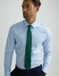 BECKTON STRIPED COTTON SHIRT