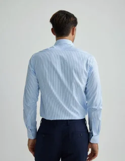 BECKTON STRIPED COTTON SHIRT