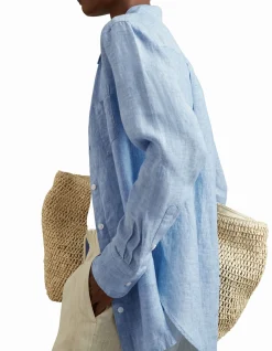 Belle Relaxed Button Through Shirt