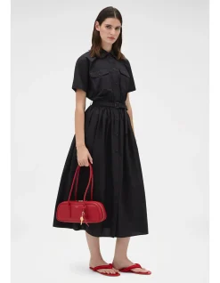 Belted Shirt Dress