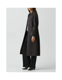 Belted Coat in Wool Cashmere