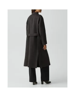Belted Coat in Wool Cashmere