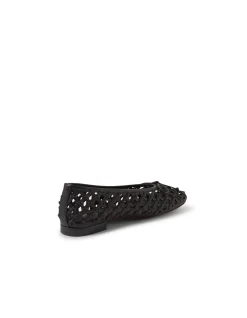 Benga Woven Laser Cut Ballet Flats