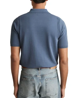BERKLEY HALF ZIP KNITTED POLO
