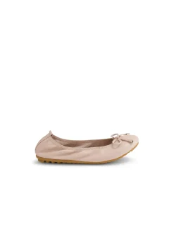 Berlin Soft Leather Bow Ballet Flats