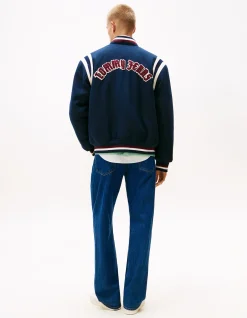 BEST CHECK VARSITY JACKET