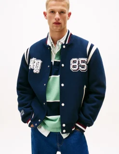 BEST CHECK VARSITY JACKET
