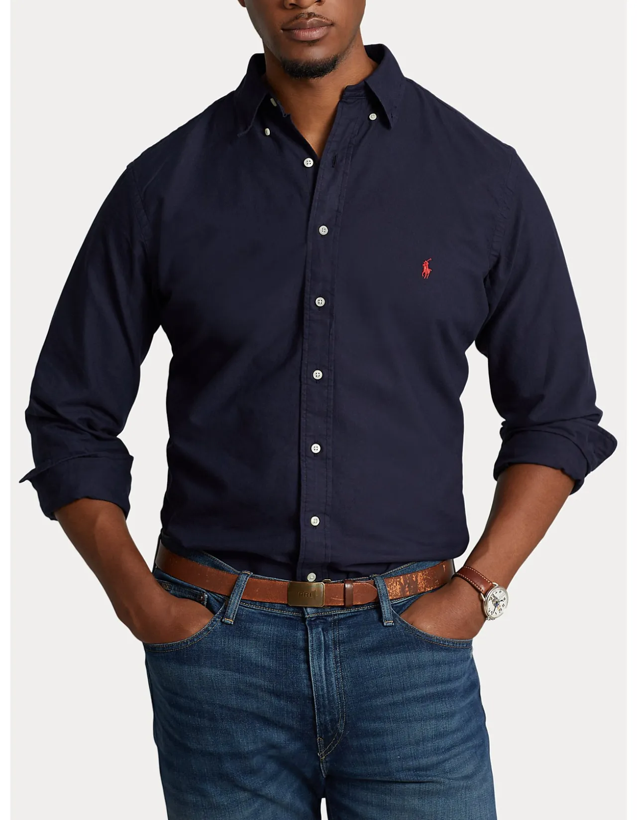Big & Tall - Garment-Dyed Oxford Shirt