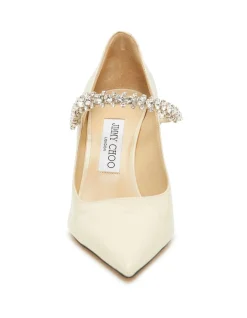 Bing Pump 85 Crystal Strap Patent Leather Pump