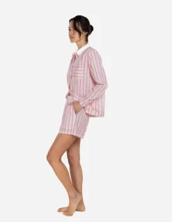 Birdie Long Sleeve Short Pyjama Set