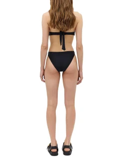 BLACK SPANDEX SURFACE ONE PIECE