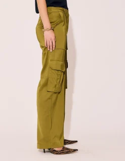 BLEECKER STREET PANT IN CHARTREUSE