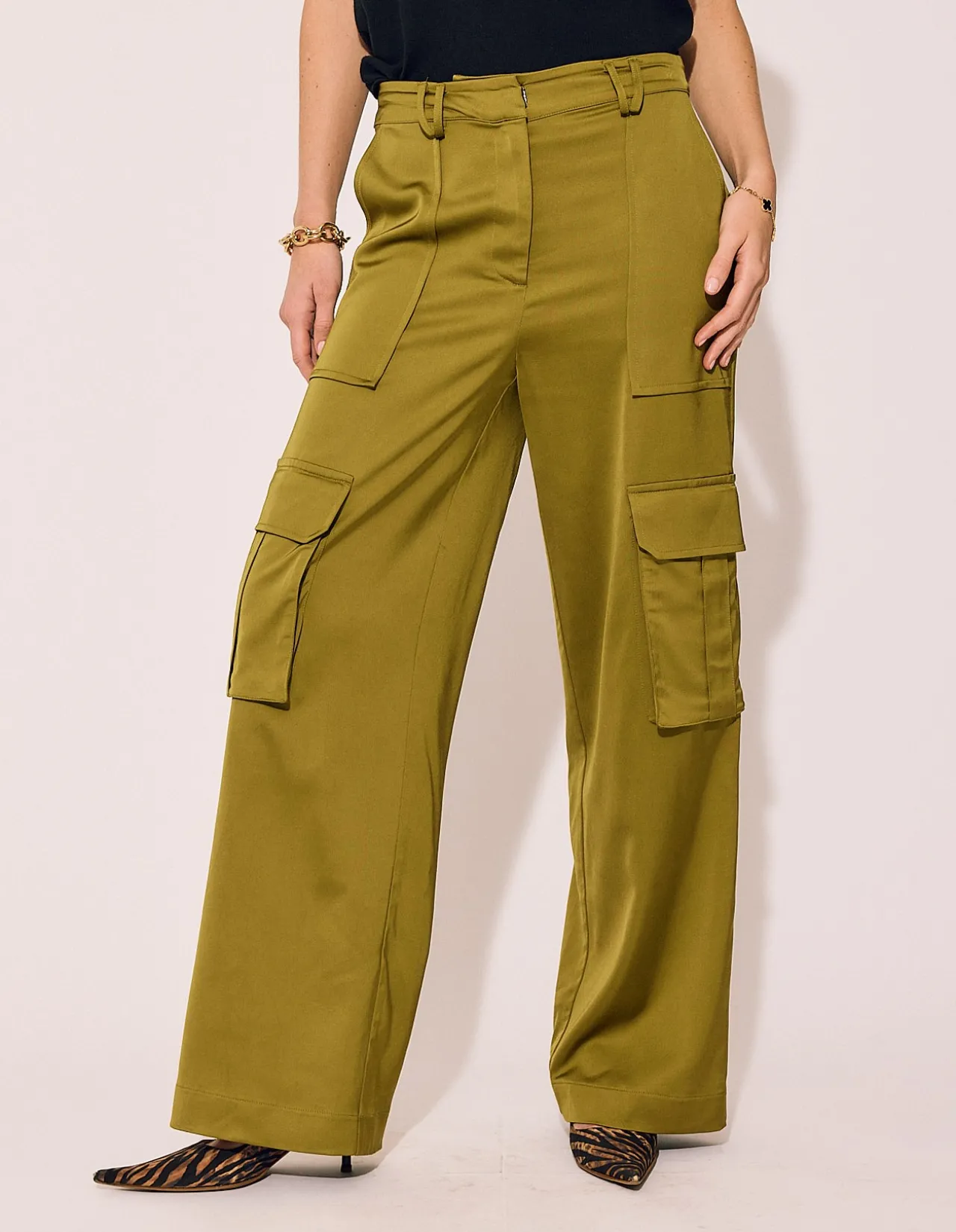 BLEECKER STREET PANT IN CHARTREUSE