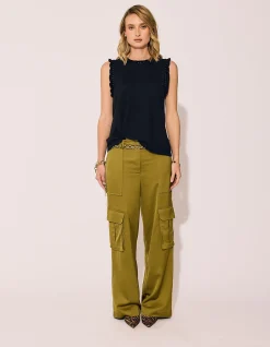 BLEECKER STREET PANT IN CHARTREUSE