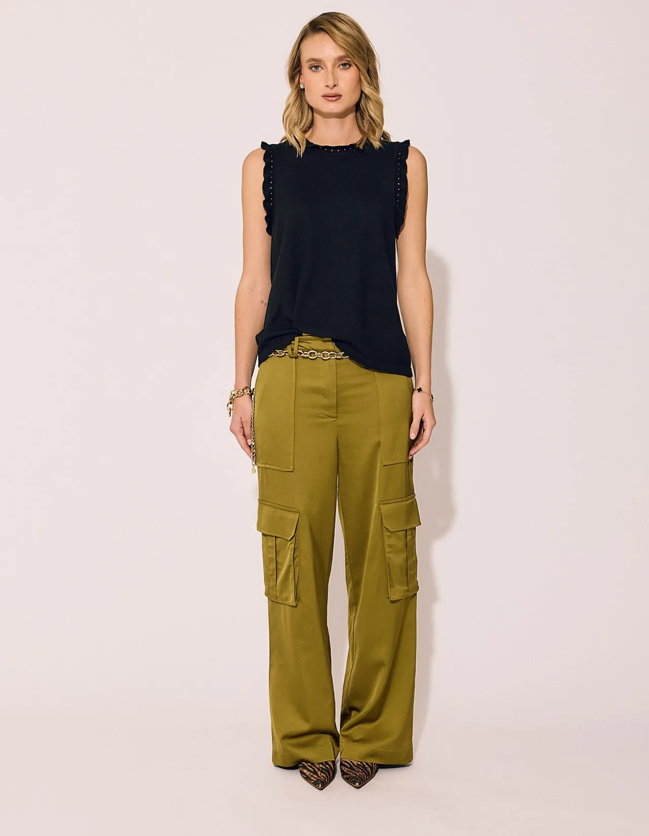 BLEECKER STREET PANT IN CHARTREUSE