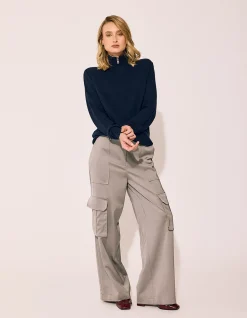 BLEECKER STREET PANT IN SILVER