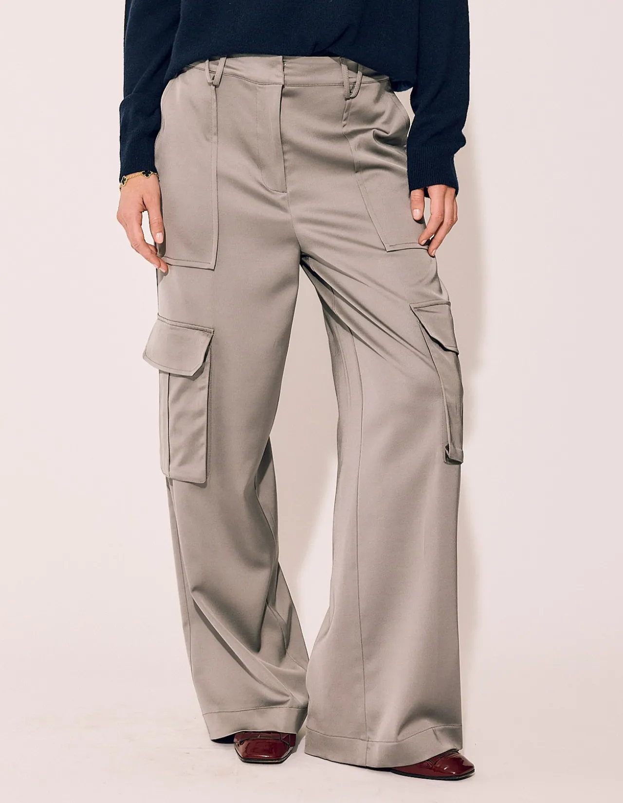 BLEECKER STREET PANT IN SILVER