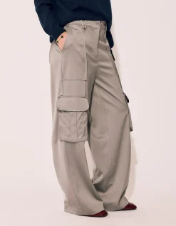 BLEECKER STREET PANT IN SILVER