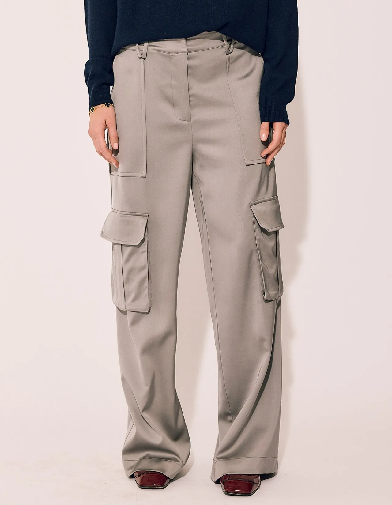 BLEECKER STREET PANT IN SILVER