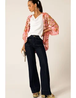 BLOSSOM KIMONO PINK GOLD